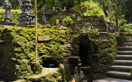 Discovering the Sacred Heritage of Pura Beji Batan Gatep: Three Holy Water Spouts and a Purification Cave Along the Penet River
