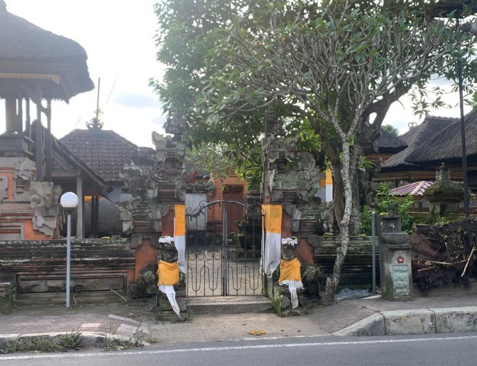 Observing the Sky of Bali at Pura Manik Corong