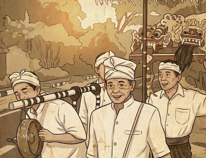 Barong Kuring: A unique tradition in Bangli that is now just a memory