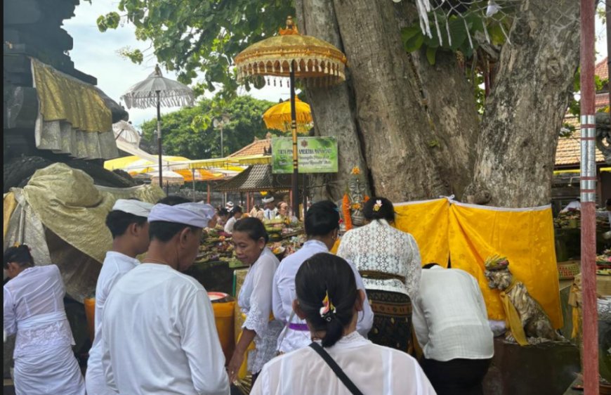 Keajaiban Pura Jati di Jembrana, Mata Air Suci yang Tak Pernah Kering