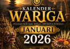 Kalender Wariga Bali Januari 2026