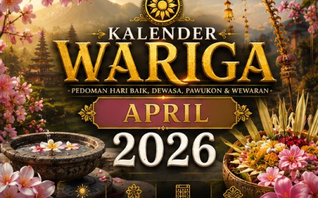 Kalender Wariga Bali April 2026