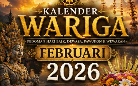 Kalender Wariga Bali Februari 2026