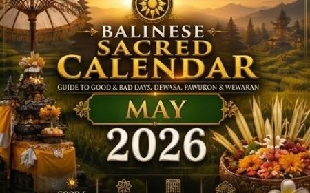 Balinese Sacred Calendar May 2026
