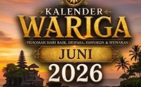 Kalender Wariga Bali Juni 2026