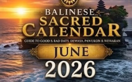 Balinese Sacred Calendar June 2026