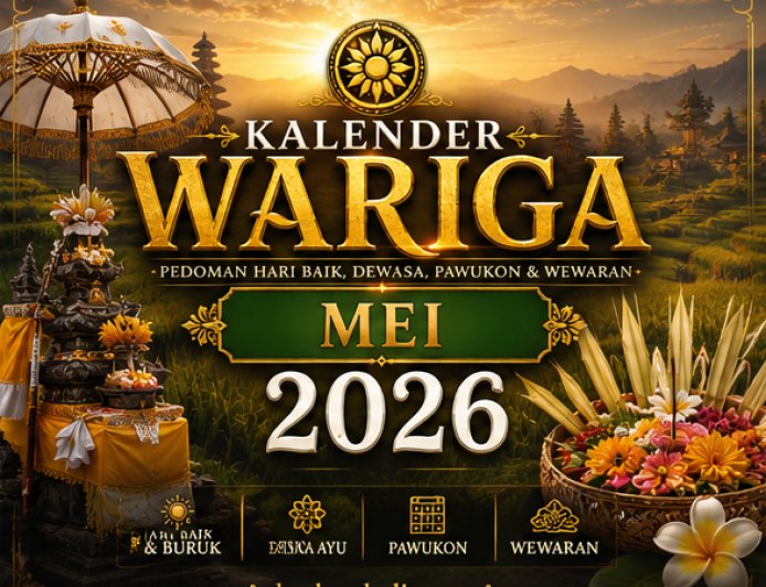 Kalender Wariga Bali Mei 2026