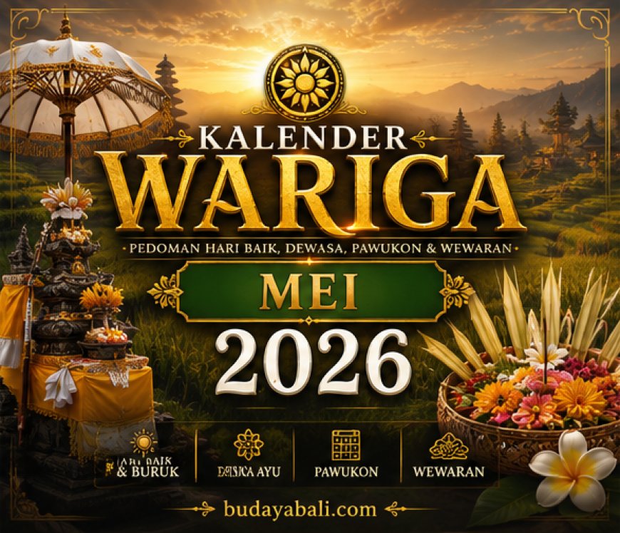 Kalender Wariga Bali Mei 2026