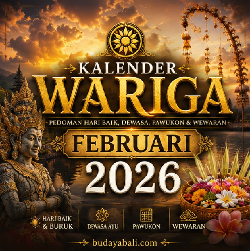 Kalender Wariga Bali Februari 2026