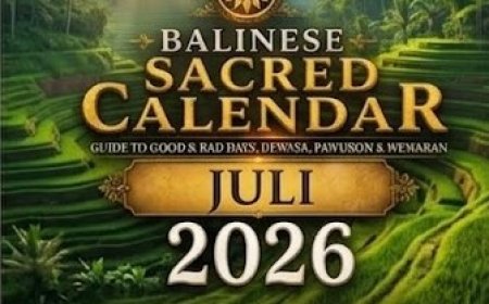 Balinese Sacred Calendar July 2026