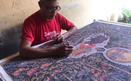 ​Dari Kanvas Sederhana hingga Panggung Dunia: Perjalanan Legenda Hidup Ketut Sadia