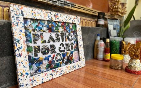 Plastic For Art: Turning Plastic Waste into Balinese Art