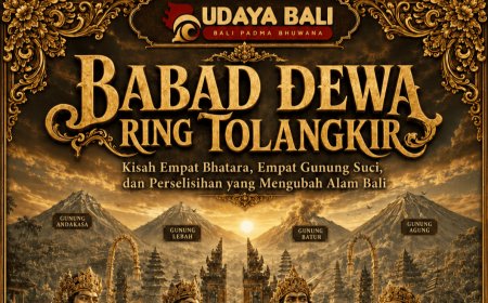 Babad Dewa Ring Tolangkir: Takdir Empat Bhatara Penjaga Gunung dalam Pusaran Perselisihan, Kutukan, dan Lahirnya Tatanan Bali