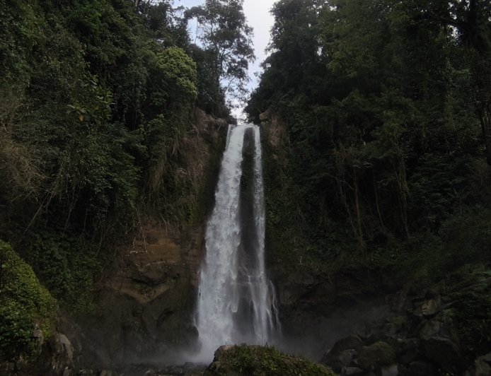 The Charm of Gitgit Waterfall: From Bustling Village Life to Natural Serenity