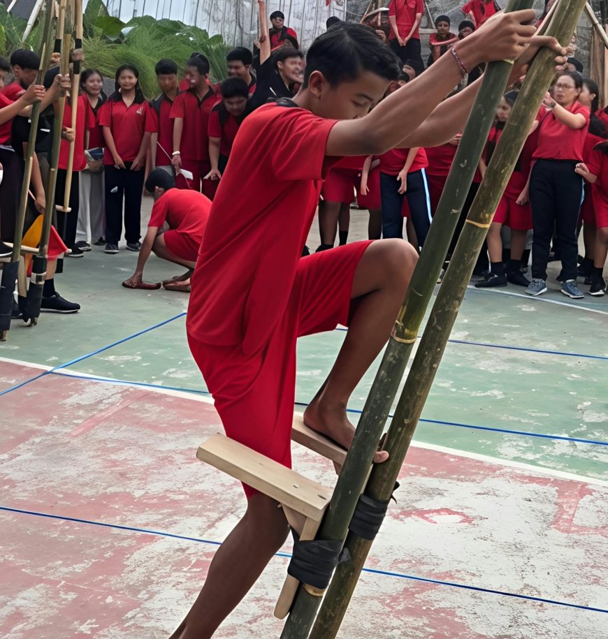 Tajog in Traditional Balinese Games: Balance, Agility, and Social Values