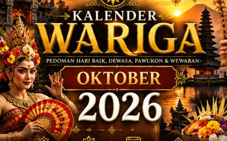 Kalender Wariga Bali October 2026