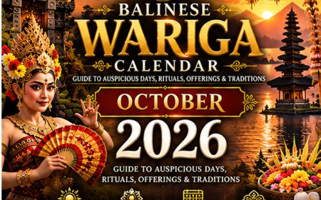 Balinese Sacred Calendar October 2026